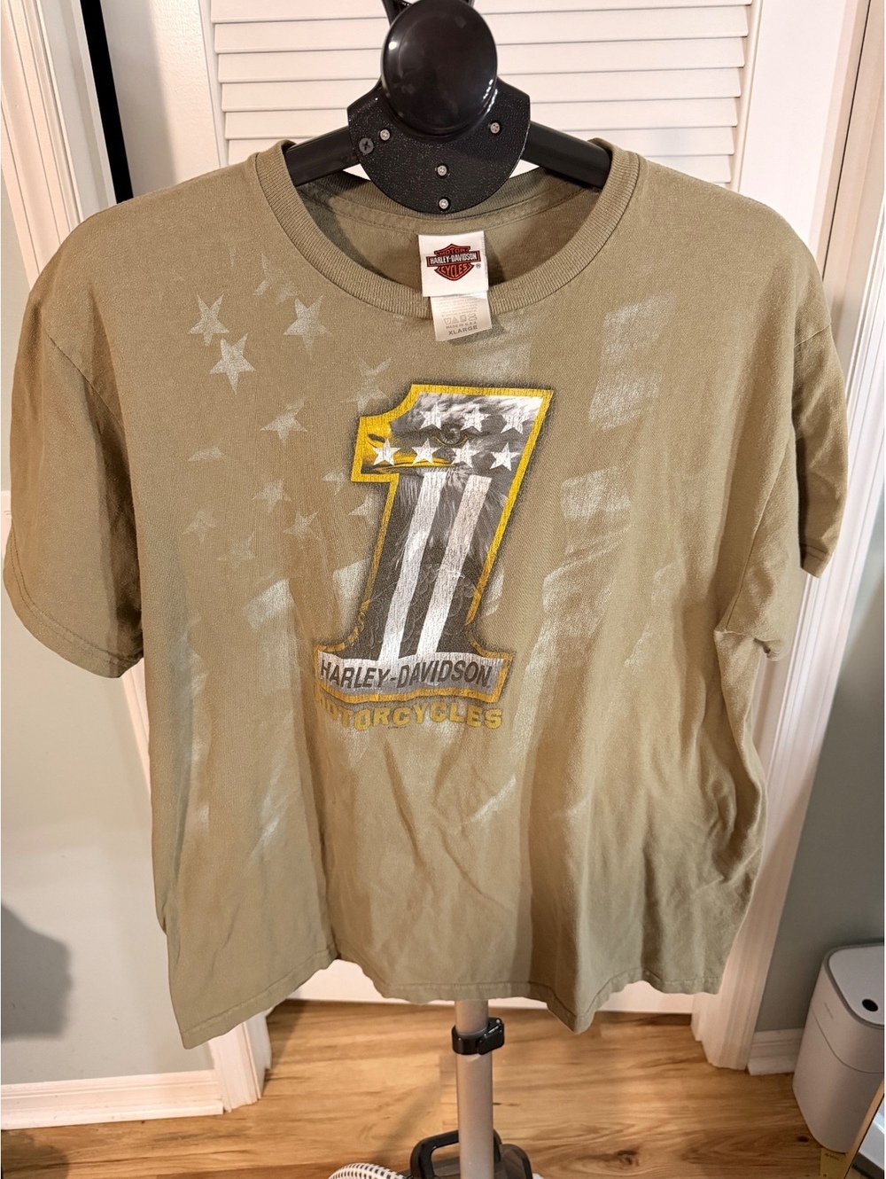 Harley-Davidson Daytona Bike Week tan graphic T-shirt